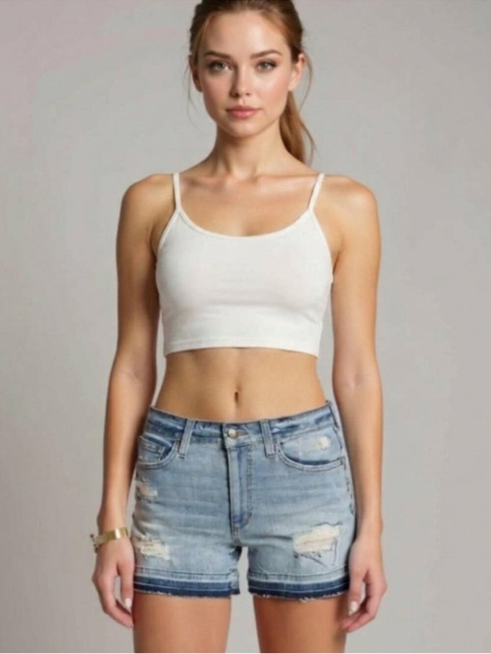 Joe’s Jeans Alston Released Hem Distressed Jean Shorts